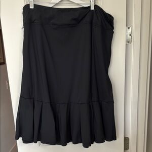 Black Women's Skirt plus size dri fit type material